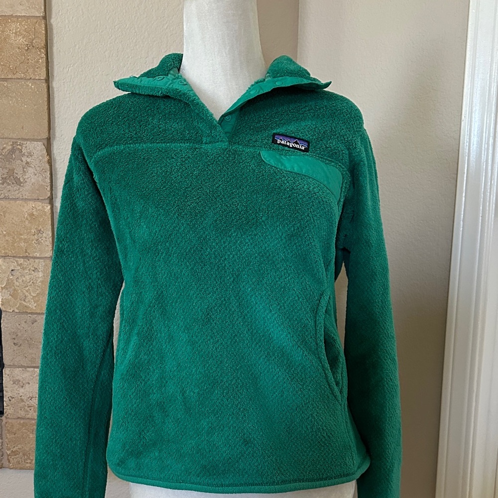 Patagonia Teal Fleece Jacket